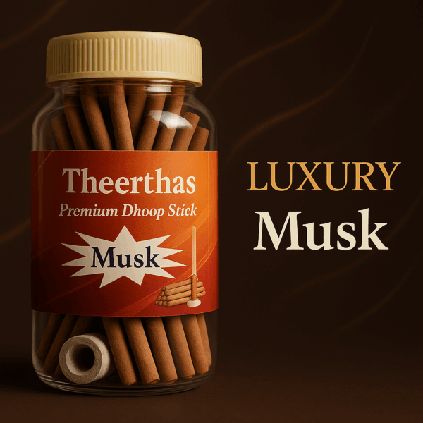 Theerthas Premium Dhoop Stick – Musk