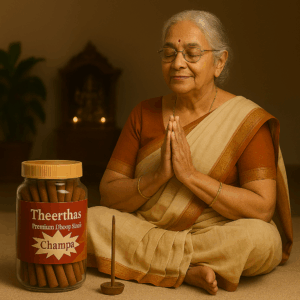 Theerthas Premium Dhoop Stick – Champa
