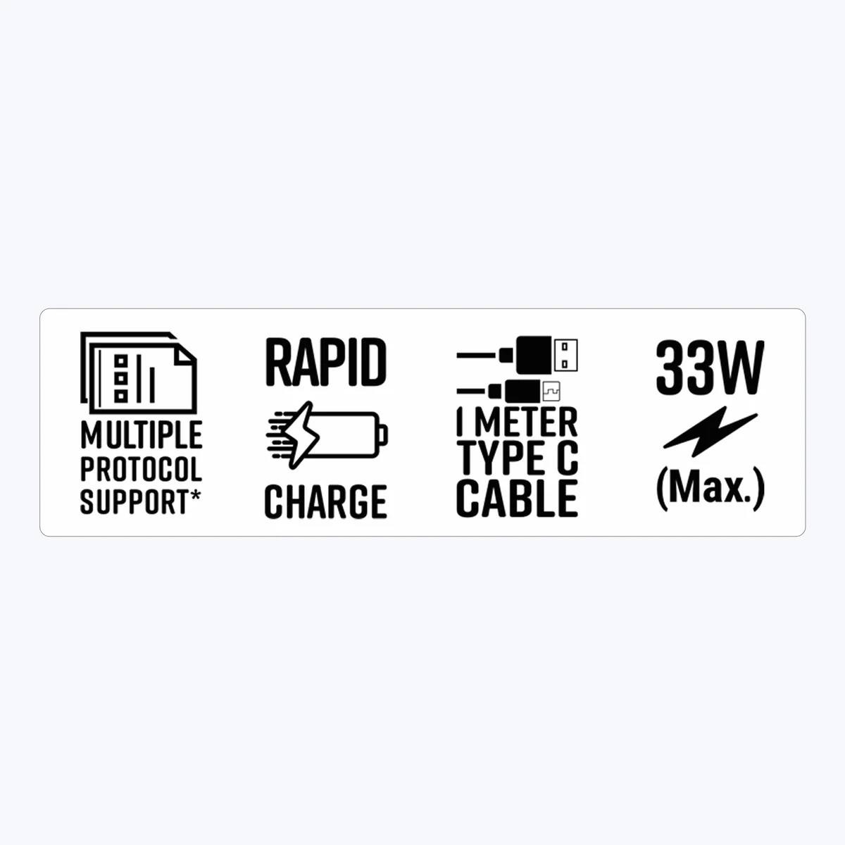 Zebronics MA203 Pro Charger: High-Efficiency Type C Set | CK Cart - Image 2