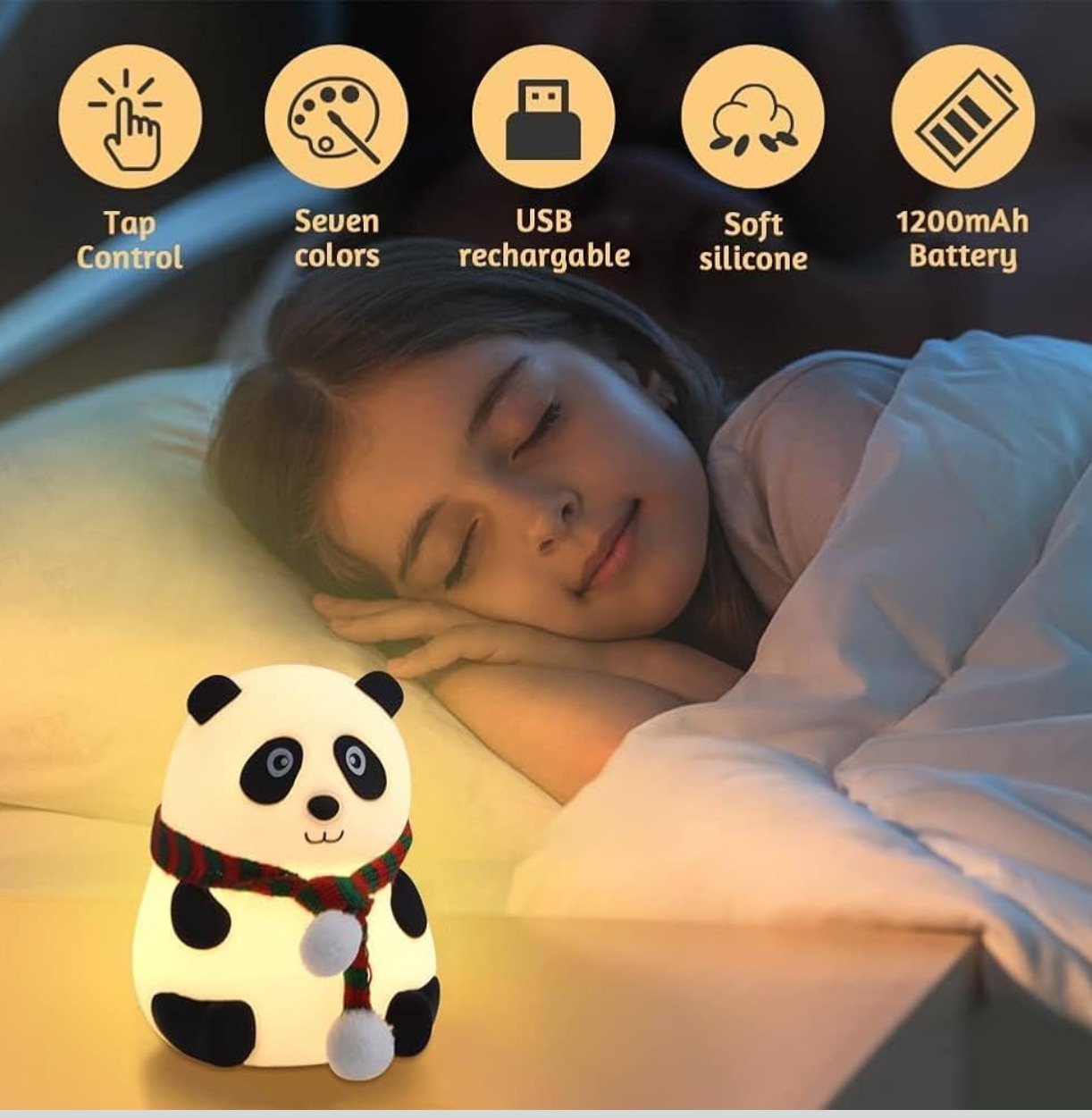 Panda Night Lamp